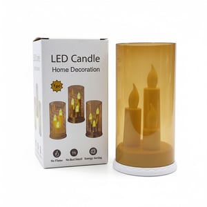 3 In 1 LED Covered Candle Lamp