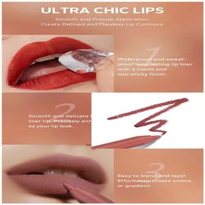 Beauty Glazed Waterproof & Long Lasting Lip Liner 0.6g - Mocha Brown (B104)