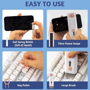 7 In 1 Multifunctional Cleaning Brush - Blue