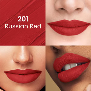 Swiss Beauty Pure Matte Lipstick 3.8g - 201 Russian Red