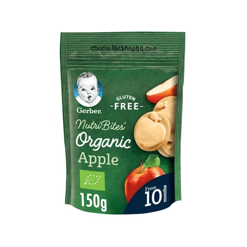 Gerber Organic Nutribites Apple Biscuits (10month+) 150g•