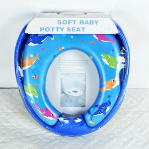 Soft Baby Potty Seat - Blue
