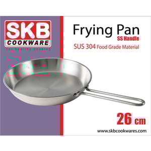 SKB Special Frying Pan With SS Handle - 26cm