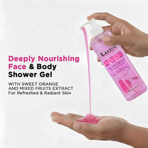 Laxzin Deeply Nourishing Face & Body Shower Gel 280ml