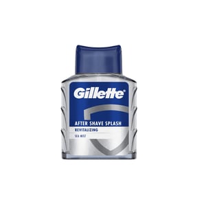 Gillette After Shave Splash Revitalizing Sea Mist 100ml  •