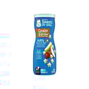 Gerber Strawberry Apple Puffs (8month+) 42g•