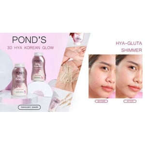 Pond's 3D Hya Korean Glow Translucent Facial Powder 50g •