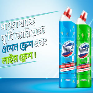 Domex Liquid Toilet Cleaner 750ml - Lime Fresh