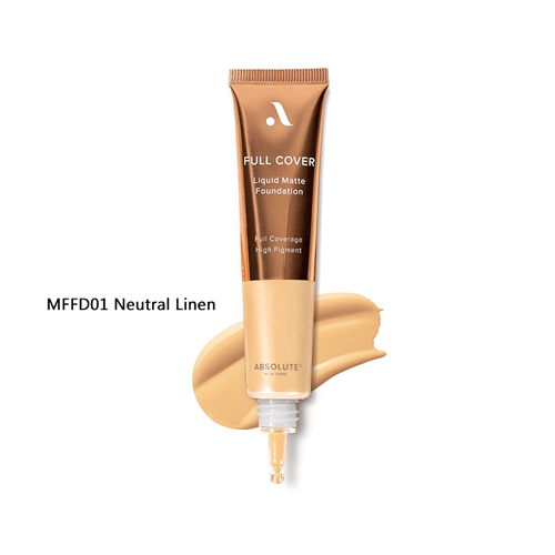 Absolute Full Cover Liquid Matte Foundation 30ml - MFFD01 Neutral Linen