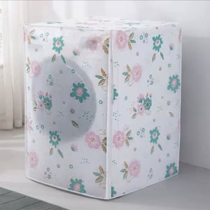 Yalijin Washing Machine Cover - White Floral