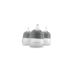 Nanobebe The Flexy Silicone Baby Bottles 150ml - 3pc (5370)
