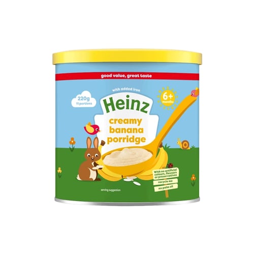 Heinz Creamy Banana Porridge (6+months) 220g•
