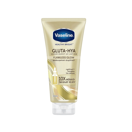 Vaseline GLUTA - HYA Serum Burst Uv Lotion Flawless Glow 300ml •