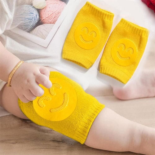 Anti Slip Baby Knee Pad Protector - Yellow