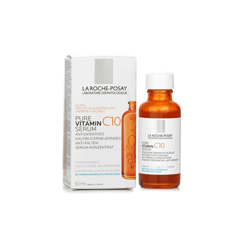 LA Roche-Posay 10% Pure Vitamin C Serum 30ml  •