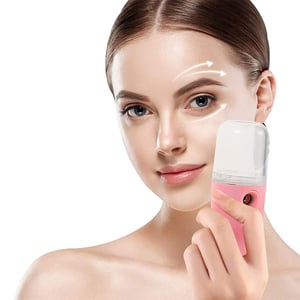 Portable Facial Nano Mist Sprayer - Pink
