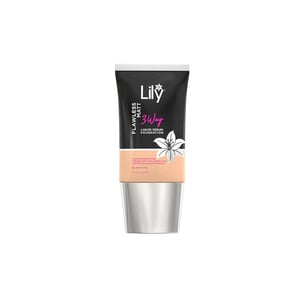 Lily Flawless Matt 3 Way Liquid Serum Foundation 30ml - Milk