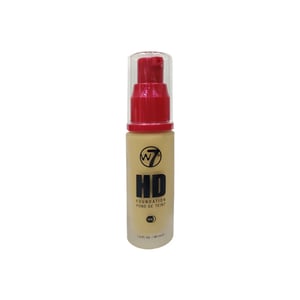 W7 12H HD Foundation 30ml - Honey