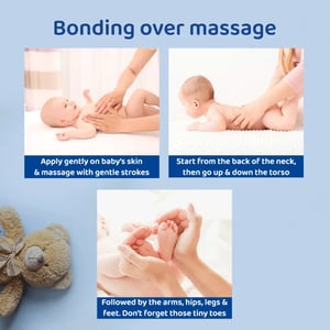 Parachute Baby Oil Enriched with Olive & Almond Oil 200ml (Free Parachute Baby Wash for Body and Hair 100ml)