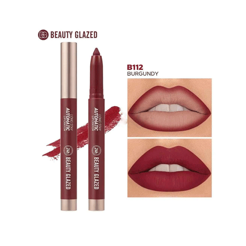 Beauty Glazed Long Stay Automatic Lip Crayon - B112 Burgundy