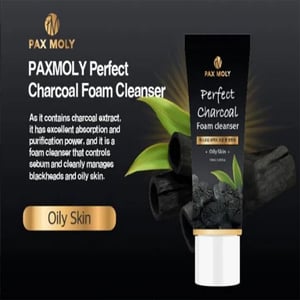 Pax Moly Perfect Charcoal Foam cleanser For Oily Skin 100ml