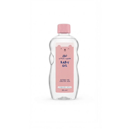 Boots Little + Loved Baby Oil 300ml •
