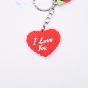 Flower & Heart Shape Key Chain