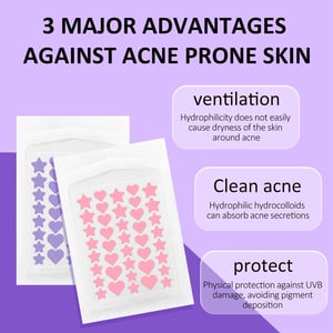 40pcs Acne Pimple Master Patch - Pink