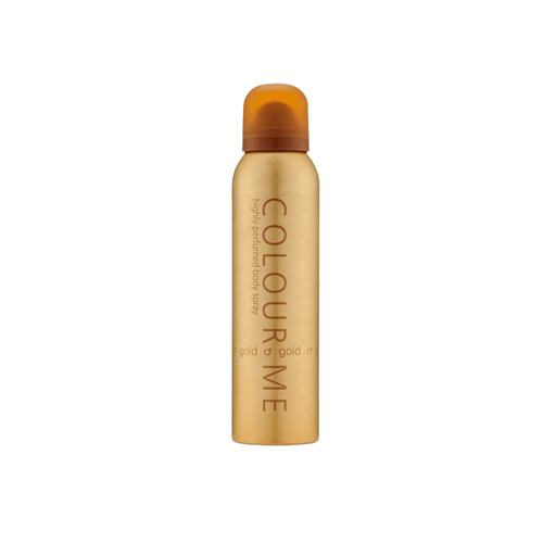 Colour Me Highly Perfumed Body Spray - Gold