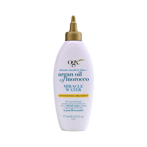 OGX Ultimate Smooth & Shine + Argan Oil Of Morocco Miracle Water Conditioning Treatment 177ml