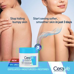 CeraVe SA Smoothing Cream For Dry, Rough, Bumpy Skin 340g