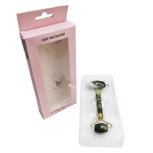 Sarahbeauty Double Wheel Jade Roller Massage
