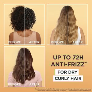 Garnier Ultimate Blends Curl Restoring Hair Food Cocoa Butter & Jojoba Oil Hair Mask 400ml •