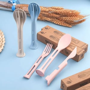 Mai Xiang Tableware Suit - Baby Pink