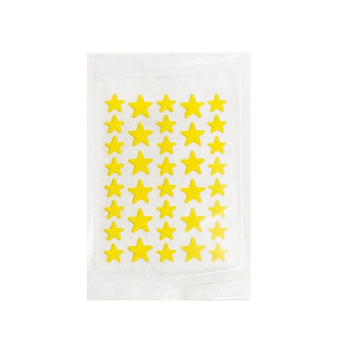 Acne Pimple Patch 36pcs Sheet - Yellow Star