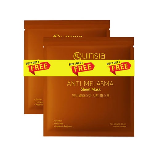 Quinsia Anti-Melasma Sheet Mask 30g (Buy 1 Get 1 Free)