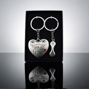 Couple Key Ring Set - Love Telephone