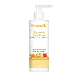 WishCare Sunscreen Body Lotion 200ml - SPF 50 PA++++•