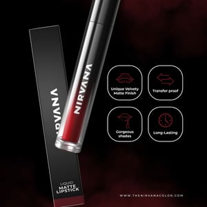 Nirvana Liquid Matte Lipstick 5ml - Timeless L02