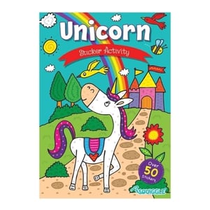 Squiggle Baby Colour And Sticker Activity Book - Unicorn