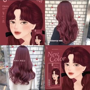 Kota Cherry Hair Color 100ml - Cherry Red •