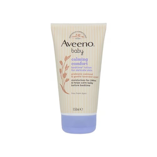 Aveeno Baby Calming Comfort Bedtime Lotion For Delicate Skin 150ml•