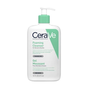 CeraVe Foaming Cleanser For Normal to Oily Skin 473ml .