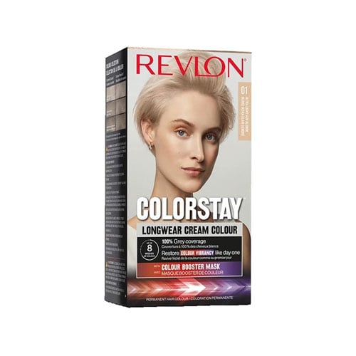 Revlon Colorstay Longwear Cream Colour - 01 Ultra Light Ash Blonde