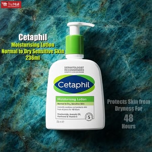 Cetaphil Moisturising Lotion Normal to Dry Sensitive Skin 236ml •