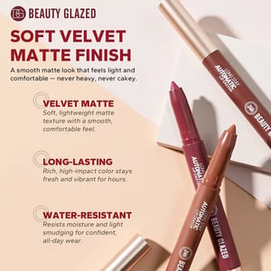 Beauty Glazed Long Stay Automatic Lip Crayon - B105 Bruised Plum