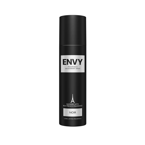 Envy Fragrance Deodorant Spray For Men 120ml - Noir •