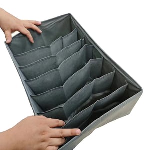 Cloth Storage Bag - Grey
