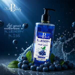 Bath & Beauty Liquid Hand Wash 350ml - Blueberry