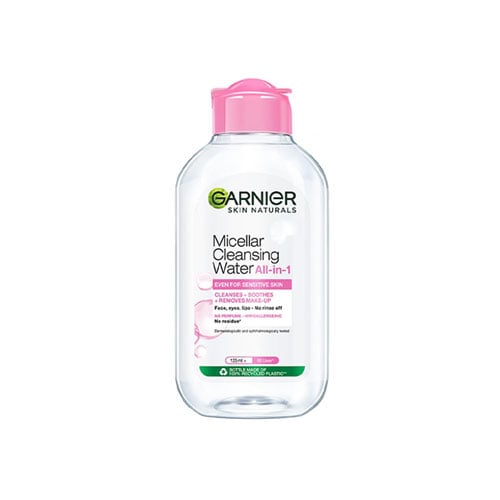 Garnier Skin Naturals Micellar Cleansing Water For Sensitive Skin 125ml  •
